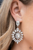 Paparazzi Accessories My Good LUXE Charm - White Earrings