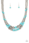 Paparazzi Accessories Country Road Trip - Blue Necklace