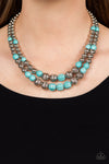 Paparazzi Accessories Country Road Trip - Blue Necklace