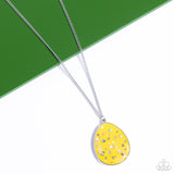 Paparazzi Accessories Shimmering Seafloors - Yellow Necklace