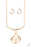 Paparazzi Accessories Forged in Fabulous - Gold Necklace