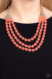 Paparazzi Accessories Summer Surprise - Orange Necklace