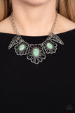 Paparazzi Accessories Glimmering Groves - Green Necklace