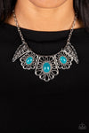 Paparazzi Accessories Glimmering Groves - Blue Necklace