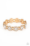 Paparazzi Premium Perennial - Gold Bracelet