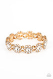 Paparazzi Premium Perennial - Gold Bracelet