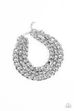 Paparazzi Accessories Heavy Duty - Silver Bracelet