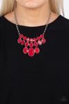 Paparazzi Accessories Delectable Daydream - Red Necklace