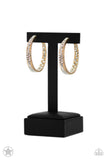 Paparazzi Accessories GLITZY By Association - Gold Earrings