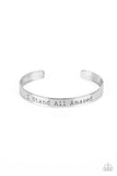 Paparazzi Accessories I Stand All Amazed - Silver Bracelet