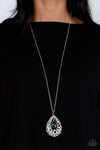 Paparazzi Accessories Glitz and GLOW - Green Necklace