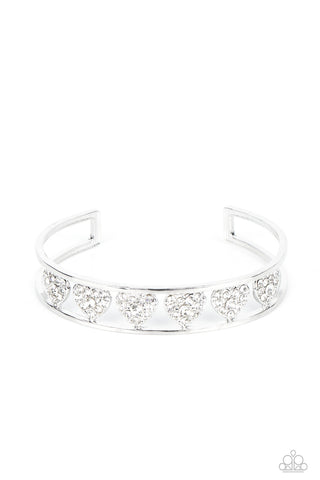 Paparazzi Accessories Decadent Devotion - White Bracelet