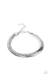 Paparazzi Accessories Cargo Couture - Silver Bracelet