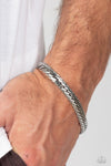 Paparazzi Accessories Cargo Couture - Silver Bracelet