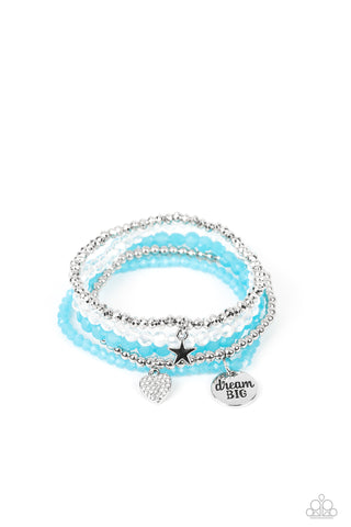 Paparazzi Accessories Teenage DREAMER - Blue Bracelet