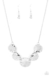 Paparazzi Accessories Swanky Shimmer - White Necklace