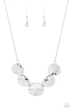 Paparazzi Accessories Swanky Shimmer - White Necklace