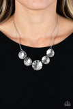 Paparazzi Accessories Swanky Shimmer - White Necklace