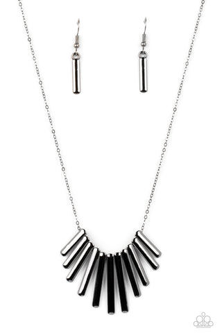 Paparazzi Accessories Leading MANE - Black Necklace