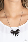 Paparazzi Accessories Leading MANE - Black Necklace