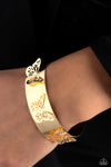 Paparazzi Accessories Magical Mariposas - Gold Bracelet