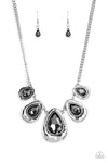 Paparazzi Accessories Formally Forged - Silver Necklace