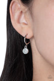 Paparazzi Accessories Bodacious Ballroom - White Earrings