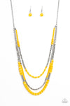 Paparazzi Accessories Newly Neverland - Yellow Necklace