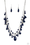 Paparazzi Accessories Flirty Flood - Blue Necklace