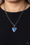 Paparazzi Accessories Kiss and SHELL - Blue Necklace