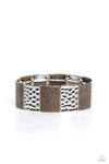 Paparazzi Accessories Textured Traveler - Multi Bracelet