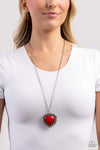 Paparazzi Accessories Southwestern Sentiment - Red Necklace