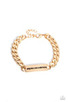 Paparazzi Accessories Mighty Matriarch - Gold Bracelet