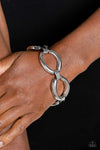 Paparazzi Accessories Constructed Chic - Silver Bracelet