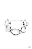 Paparazzi Accessories Constructed Chic - Silver Bracelet