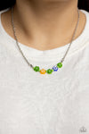 Paparazzi Accessories BOUQUET We Go - Green Necklace