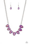 Paparazzi Accessories FLIRTY Dancing - Purple Necklace