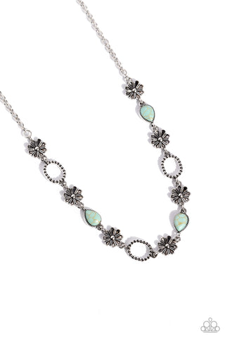 Paparazzi Accessories Casablanca Chic - Blue Necklace