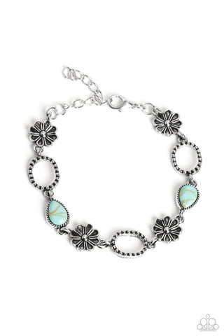 Paparazzi Accessories Casablanca Craze - Blue Bracelet