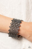 Paparazzi Accessories DECO in the Rough - Silver Bracelet