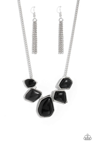 Paparazzi Accessories Beyond the Badlands - Black Necklace