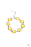 Paparazzi Accessories Enchanted Emblems - Yellow Bracelet