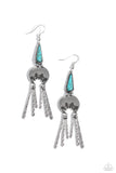 Paparazzi Accessories Highland Haute - Blue Earrings