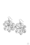 Paparazzi Accessories Hinging Hallmark - Silver Earrings