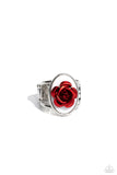 Paparazzi Accessories ROSE to My Heart - Red Ring