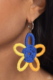 Paparazzi Accessories Spin a Yarn - Orange Earrings