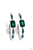 Paparazzi Accessories Elite Ensemble - Green Earrings