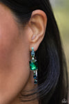 Paparazzi Accessories Elite Ensemble - Green Earrings