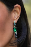 Paparazzi Accessories Elite Ensemble - Green Earrings