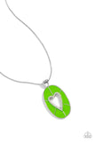 Paparazzi Accessories Airy Affection - Green Necklace